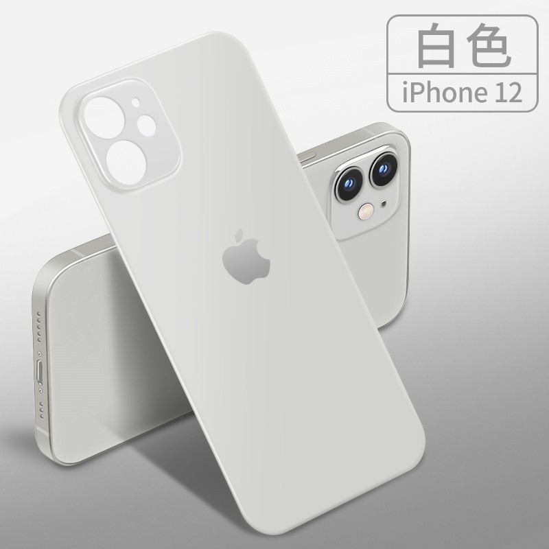 磨砂背膜苹果13手机贴纸背贴改色防指纹保护膜 白色 iphone12 mini