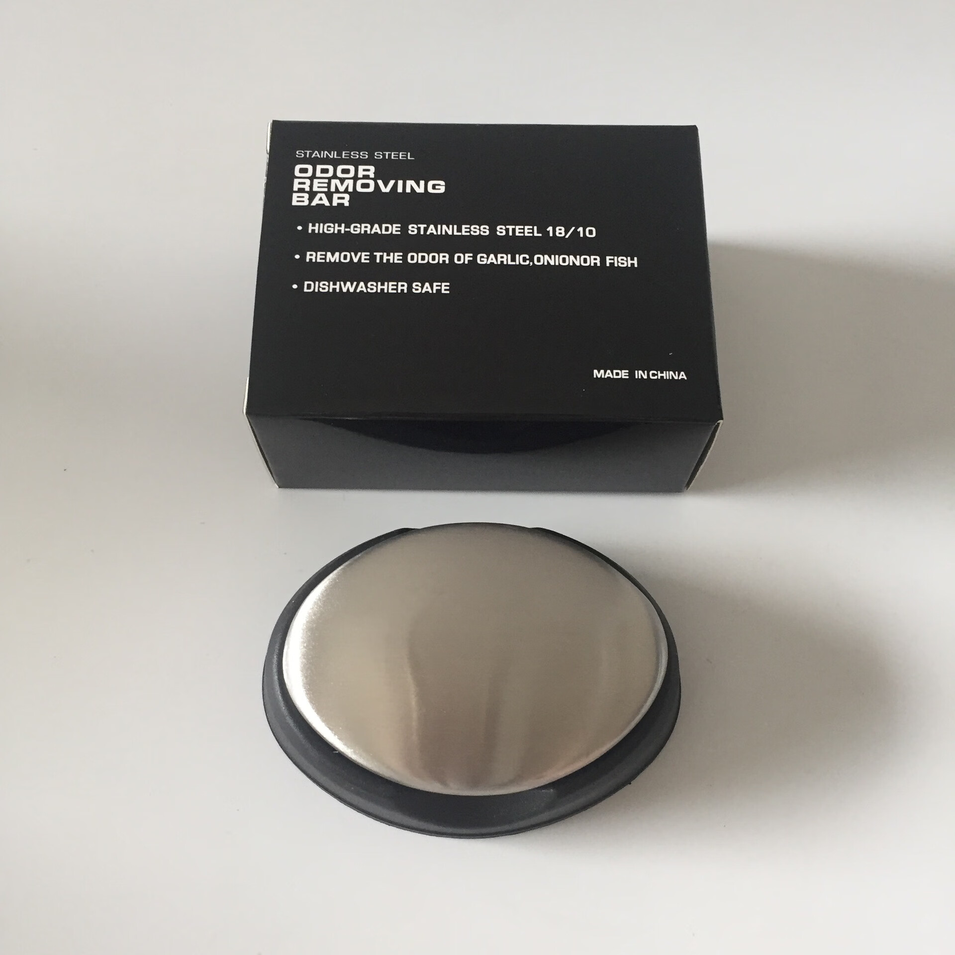 304不锈钢肥皂去味皂椭圆形洗手器去味金属皂厨房小工具304小号肥皂+底座英文黑盒装（1个装）-京东-618/双十一/双11-京东折扣隐藏大额优惠券