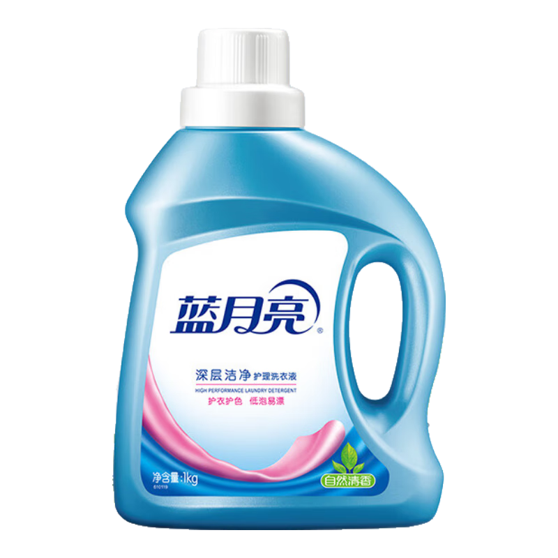 蓝月亮 深层洁净洗衣液 自然清香 1kg/瓶 强效去污