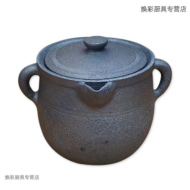 多川老式药煲中药瓦煲荥经砂锅药罐中药壶煎药熬药锅家用燃气砂锅手工