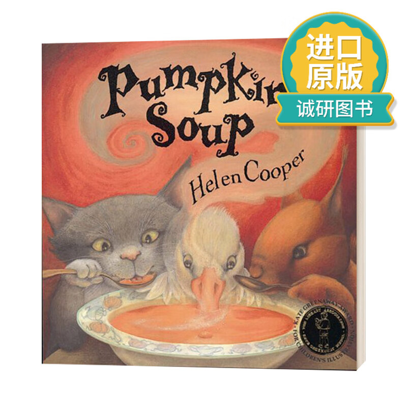 英文原版 pumpkin soup   南瓜汤 英文版 进口英语原版书籍
