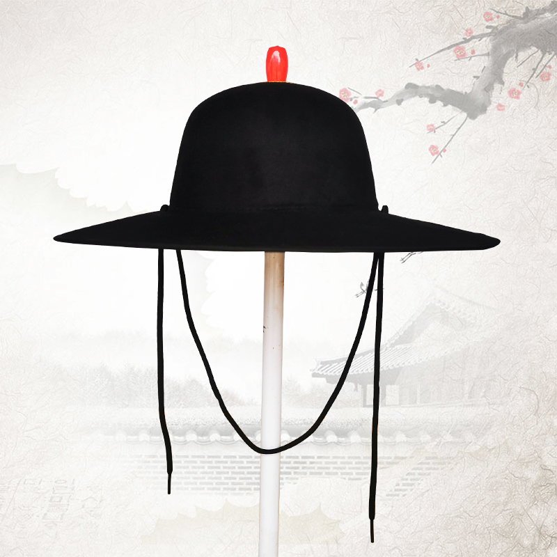 京霆锦衣卫飞鱼服绣春刀明朝古装帽子帽子古代黑色大圆帽明制汉服帽子
