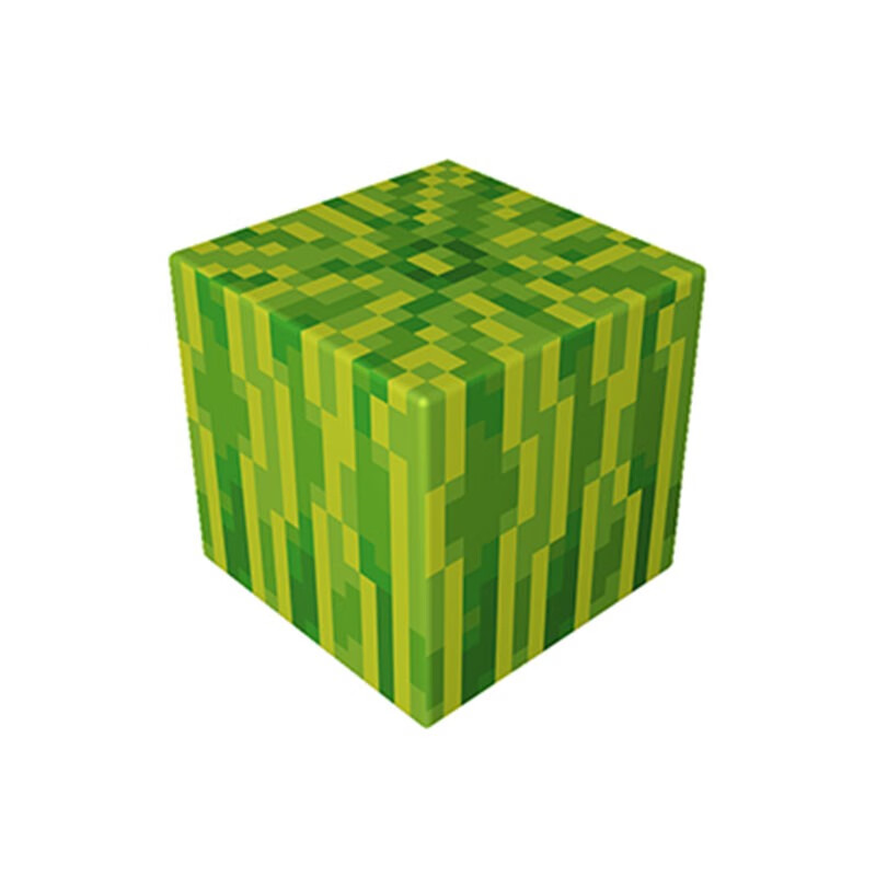 我的世界磁力方块积木玩具积木磁性建筑拼装男孩 西瓜【1个磁力方块】