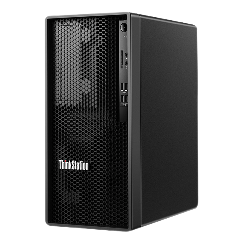 联想（Lenovo） ThinkStation K-C2图形工作站主机深度学习/设计/仿真模拟/建模渲染 I5-13500 14核 2.5-4.8GHz 16G内存/512G固态/键鼠