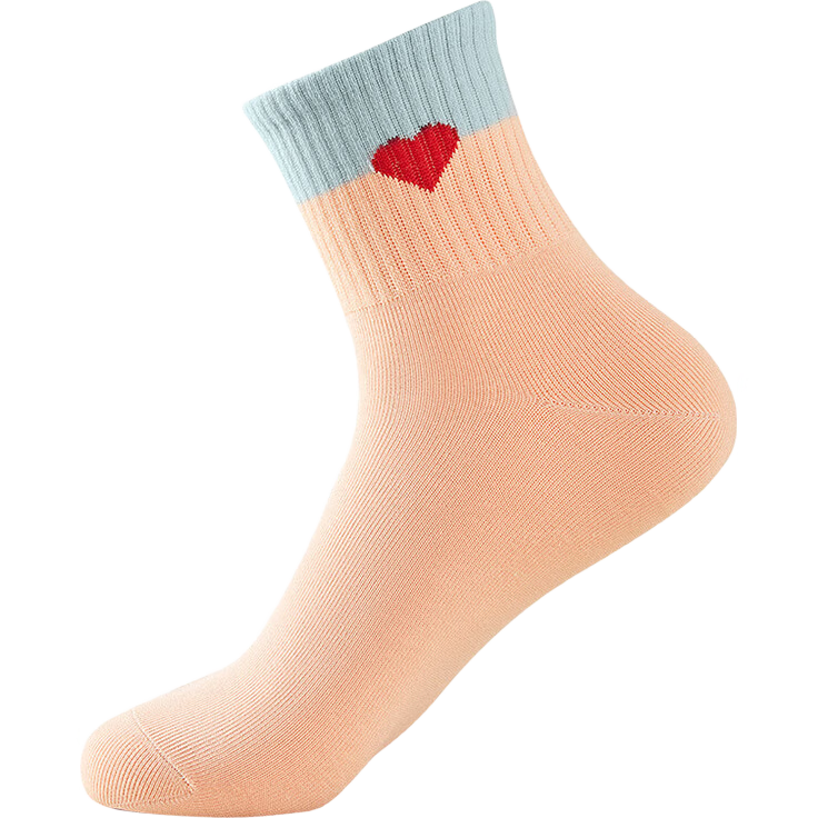 良人訪(fǎng)襪子女夏季100%純棉女士襪子7A級防臭抗菌棉質(zhì)短襪高顏值中筒女襪