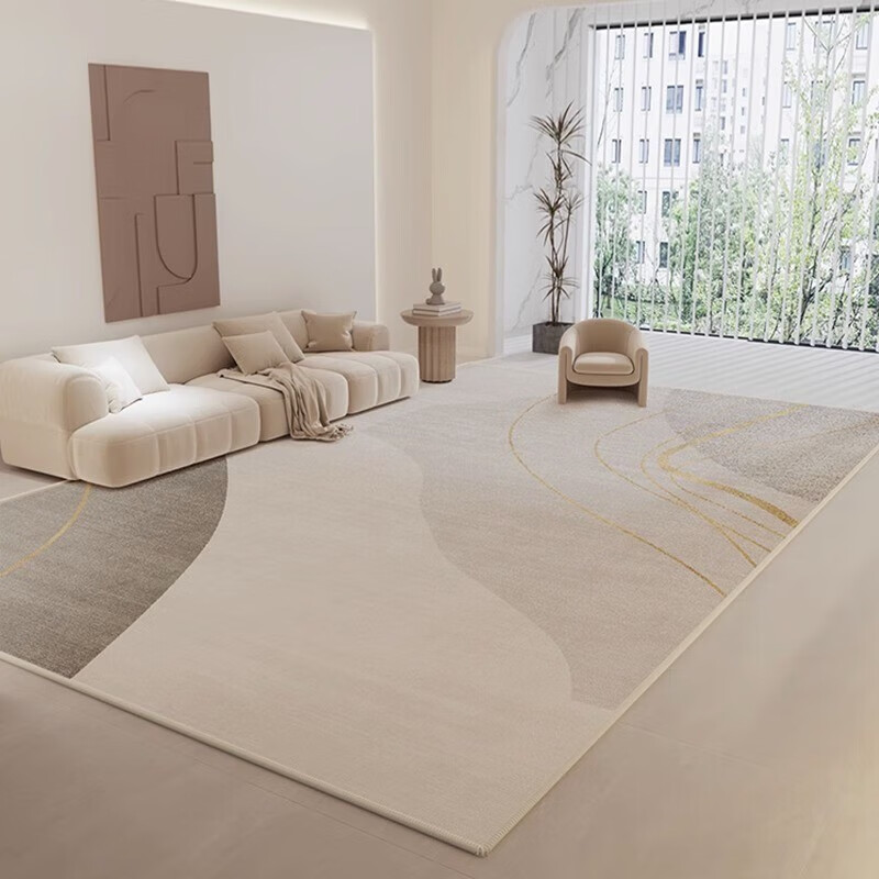 万创圈绒地毯客厅轻奢高级感沙发茶几毯 圈绒TPR-8200 200*300cm