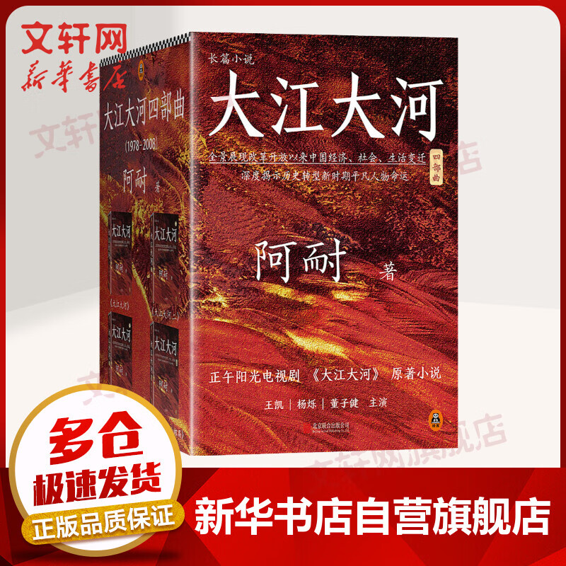 大江大河四部曲阿耐作品电视剧原著小说