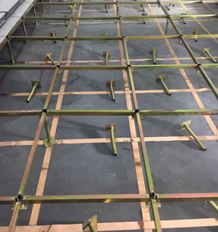 帝狼机房接地铜带纯紫铜带薄铜纸铜箔铜皮铜排3mm防静电地板600600 0.