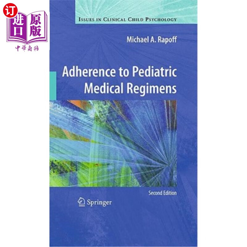 海外直订医药图书adherence to pediatric medical regimens 坚持儿科