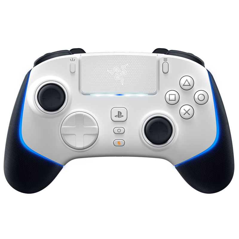 雷蛇(Razer)幻影战狼V2专业版游戏手柄 RGB无线连接带多功能按键 PS5/PC通用 游戏电玩 DW12C 白色实付999元