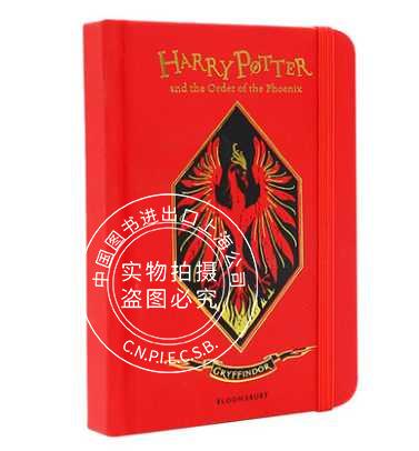现货 哈利波特 格兰芬多学院笔记本 英文原版 Gryffindor 哈利波特周边 文创