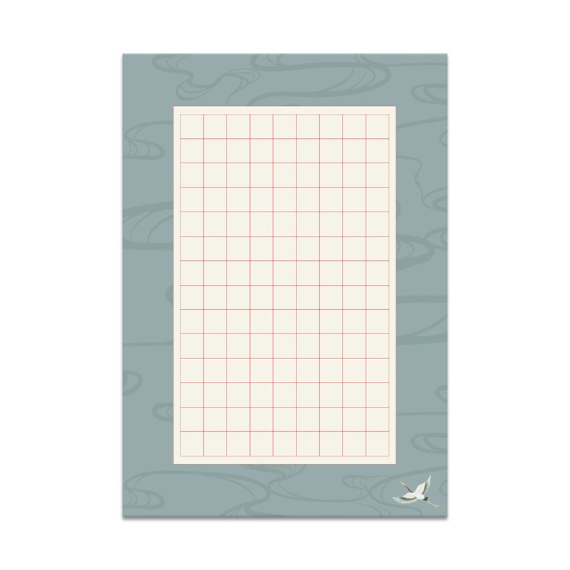 六品堂硬笔书法作品纸方格126格练字专用成人儿童钢笔书法练习用纸-似