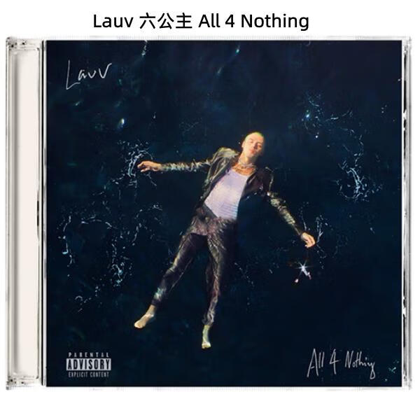 lauv all 4 nothing 六公主 cd 音乐碟专辑 全新未拆 原版现货