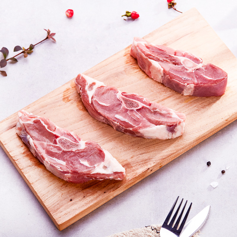 牧润德草饲羊前腿切片1kg(2斤) 烧烤食材排酸羊肉西餐香煎 新疆草原散