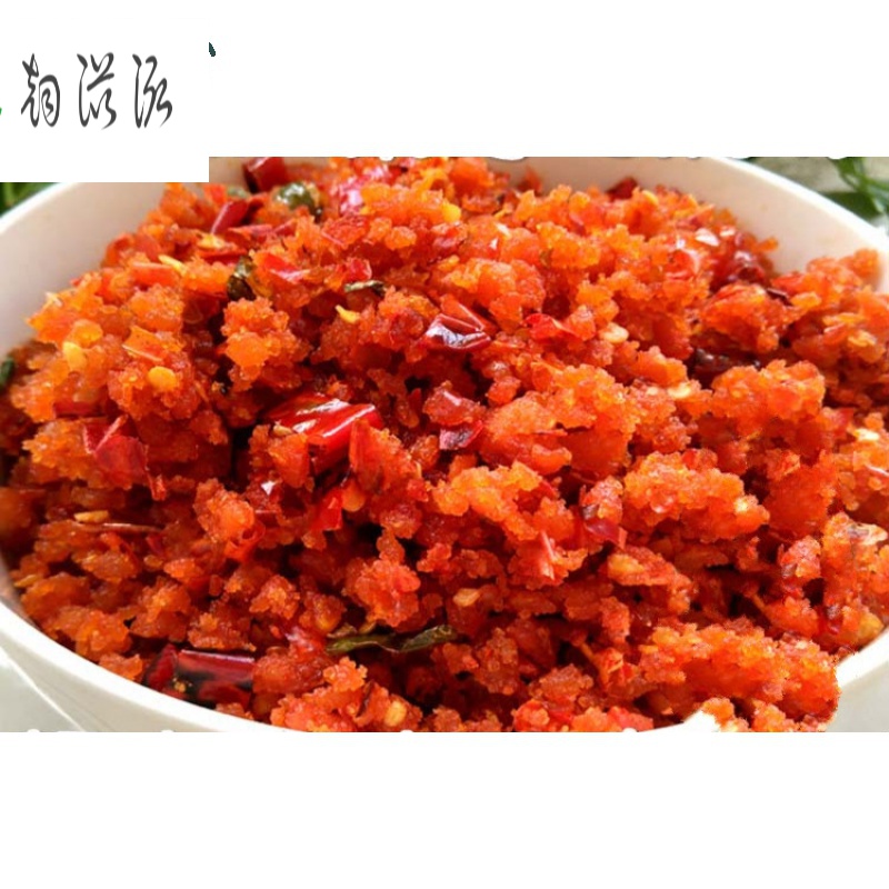钢馋鱼儿辣子湖南湖北湘西特产腌菜酸辣渣辣椒子糯米粉榨辣椒王黄辣子