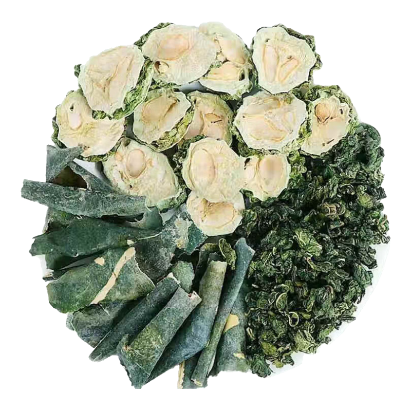 北京同仁堂桑葉雙瓜茶減血壓血糖苦瓜片干冬瓜皮干片泡茶泡水喝中藥材 [1罐]冬瓜皮