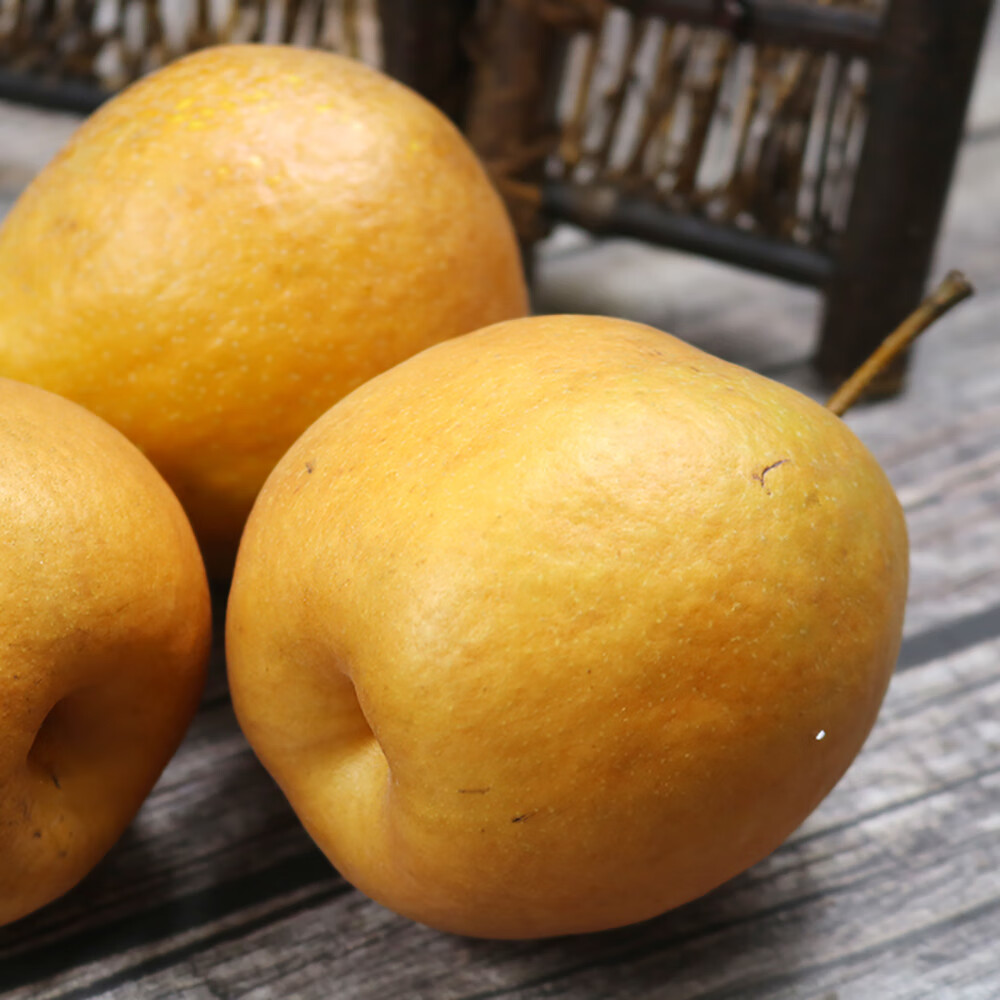 鲜姿 辽宁特产金翠香梨新鲜翠香梨水果当季新鲜水果生鲜 净重4.5斤 (单果75-80mm)