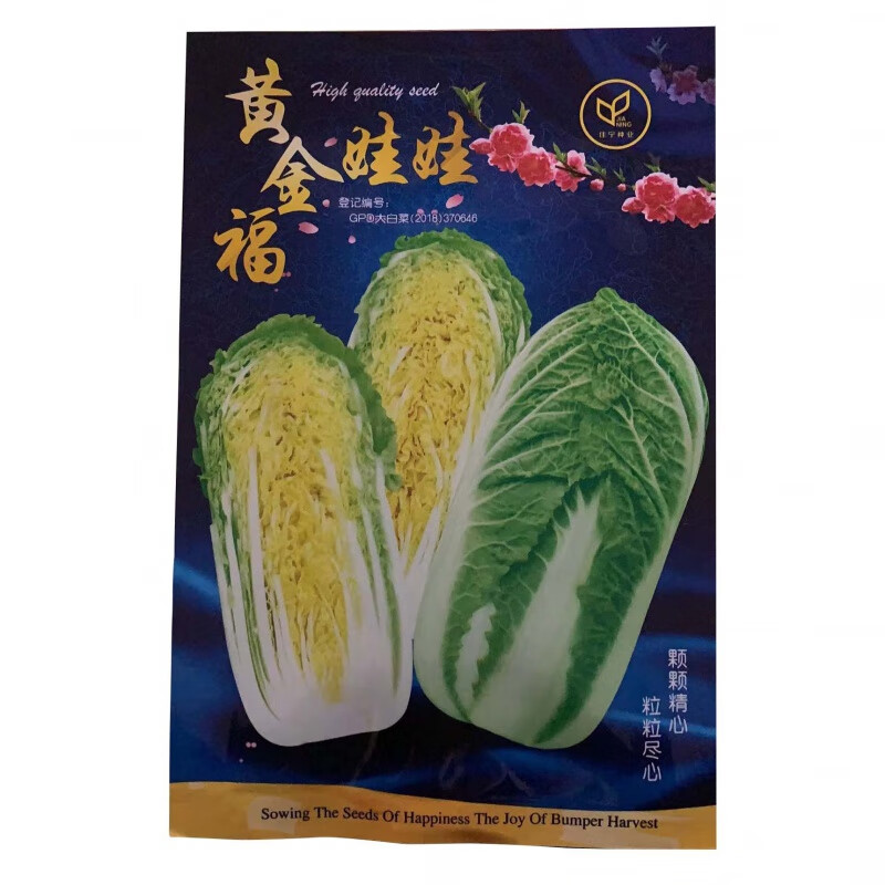 蔬菜种子 生长快 品质佳 菜籽春夏秋四季播种 黄金福娃娃【原包装】1