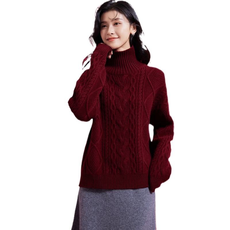 ��ա��Ӻ�����ë100%������ʻ��ﶬ�¿��ë��Ůʽ��ë�� ��ɫXL 322Ԫ