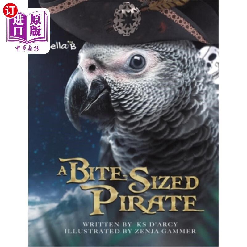海外直订a bite-sized pirate 一个很小的海盗