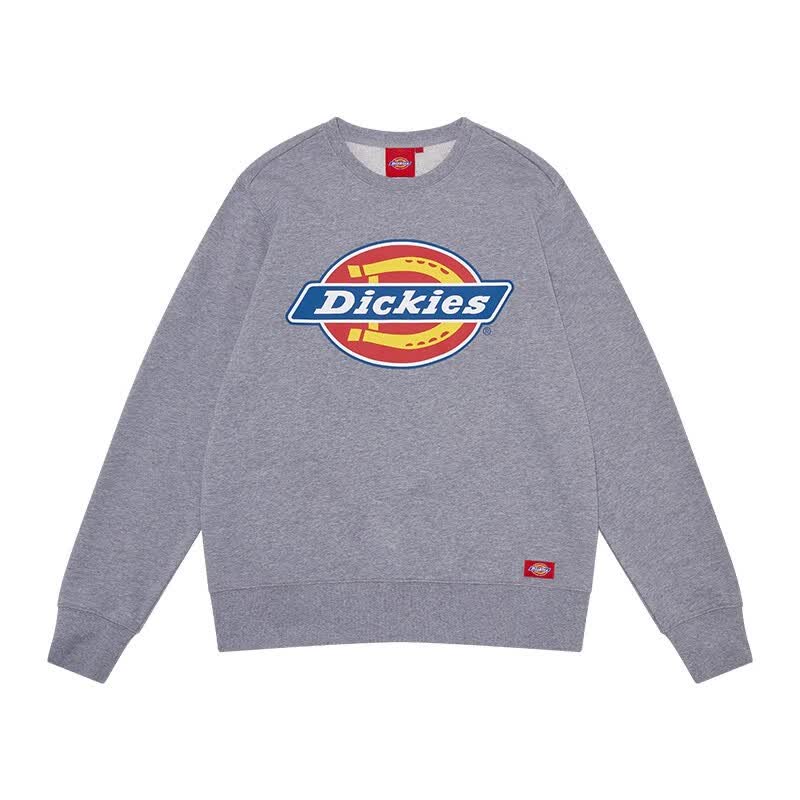 dickies 【经典款】卫衣 男女同款大logo印花圆领卫衣 卫衣男7059 中羽灰 M怎么样,好用不?