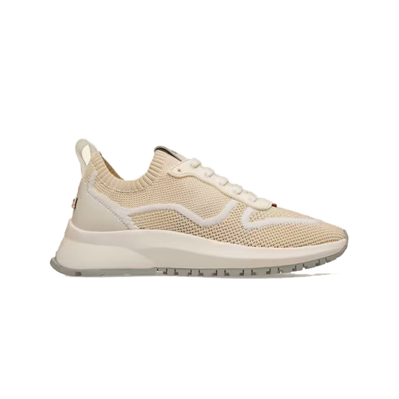 巴利 bally 奢侈品 女士 白色编织系带运动休闲鞋  davynw i058