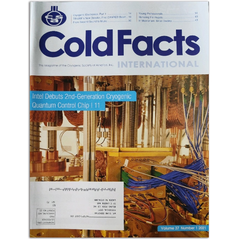 【单期可选】Cold Facts 低温导报 2020/2021年月刊 美国低温应用技术工业杂志 2021年1月刊