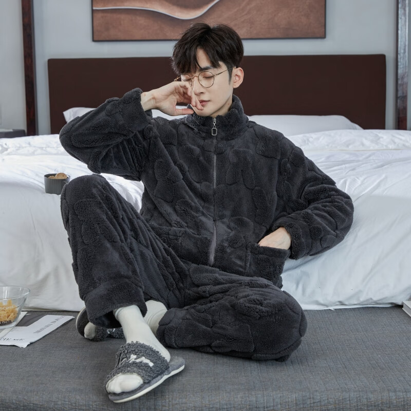 ���ڲ����������֣�YUZHAOLIN��˯���ж��������޳���25���¿�Ӻ�����ﶬ��ɺ���޼Ҿӷ���װ NSCJF-L005������� XL (����125-150��)