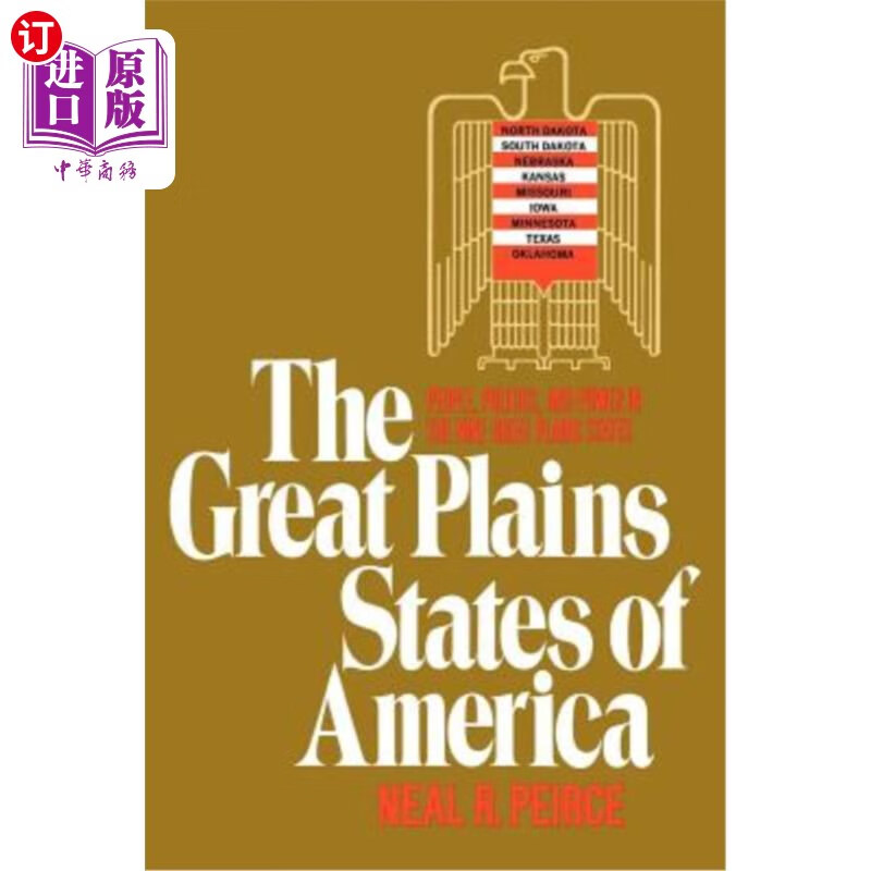海外直订great plains states of america: people, politics, and