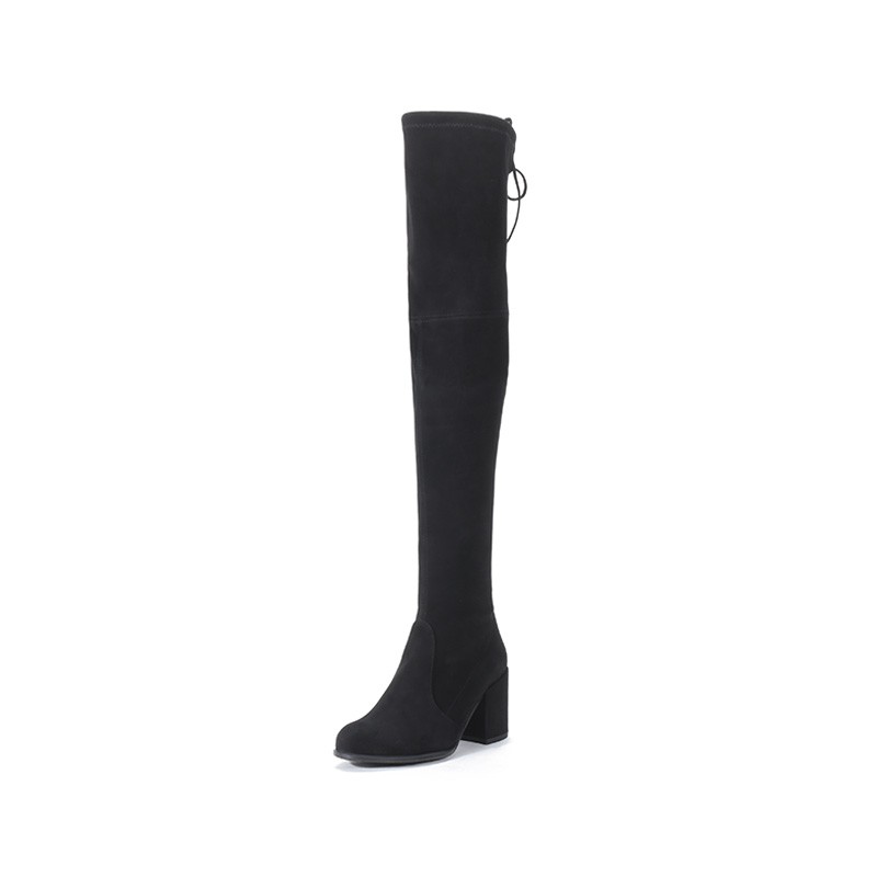 斯图尔特·韦茨曼 stuart weitzman sw 女士高筒靴长靴黑色 tieland