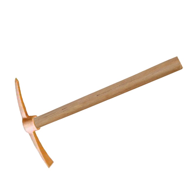 中防 防爆镐头 (带木柄) 铍青铜 be1213 1.0kg