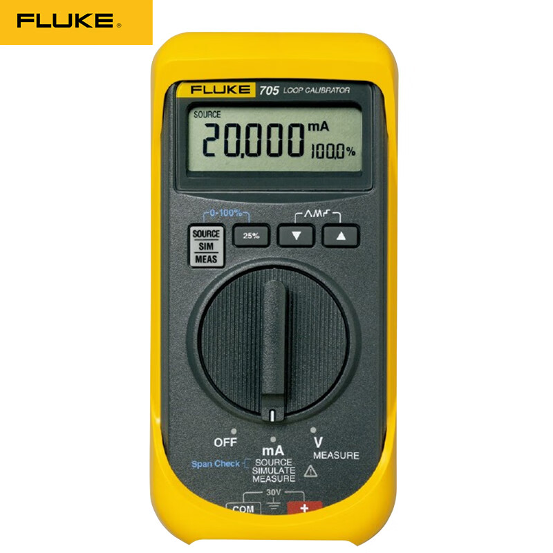 福禄克（FLUKE）回路校验仪高精度过程回路电流电压检测直流电压测量 F705