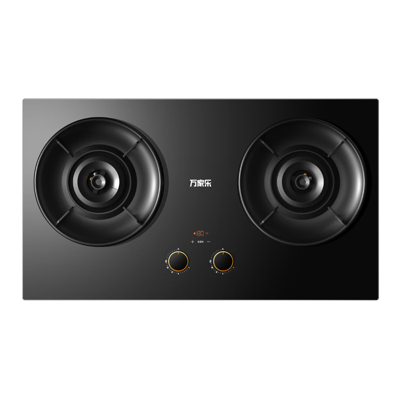 万家乐【小飓风C8R1】燃气灶国家补贴20% 5.2kw大火力台嵌两用灶具70%高热效率180min智能定时天然气灶