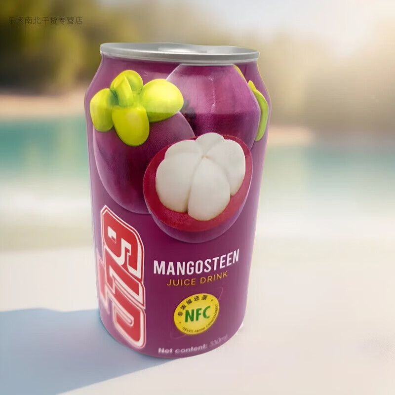承吉祥越南山竹汁口味饮料J79原装进口特产风味330ml好喝罐装特产 山竹汁 3罐