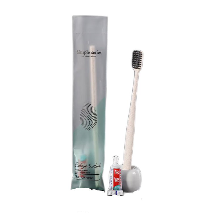 美家生活酒店用品 一次性牙刷牙膏200套 豪华宾馆待客牙具二合一