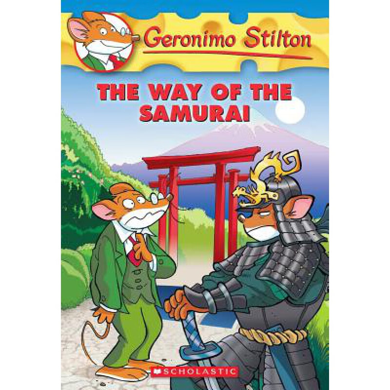 现货 geronimo stilton #49: the way of the samurai老鼠记者#49