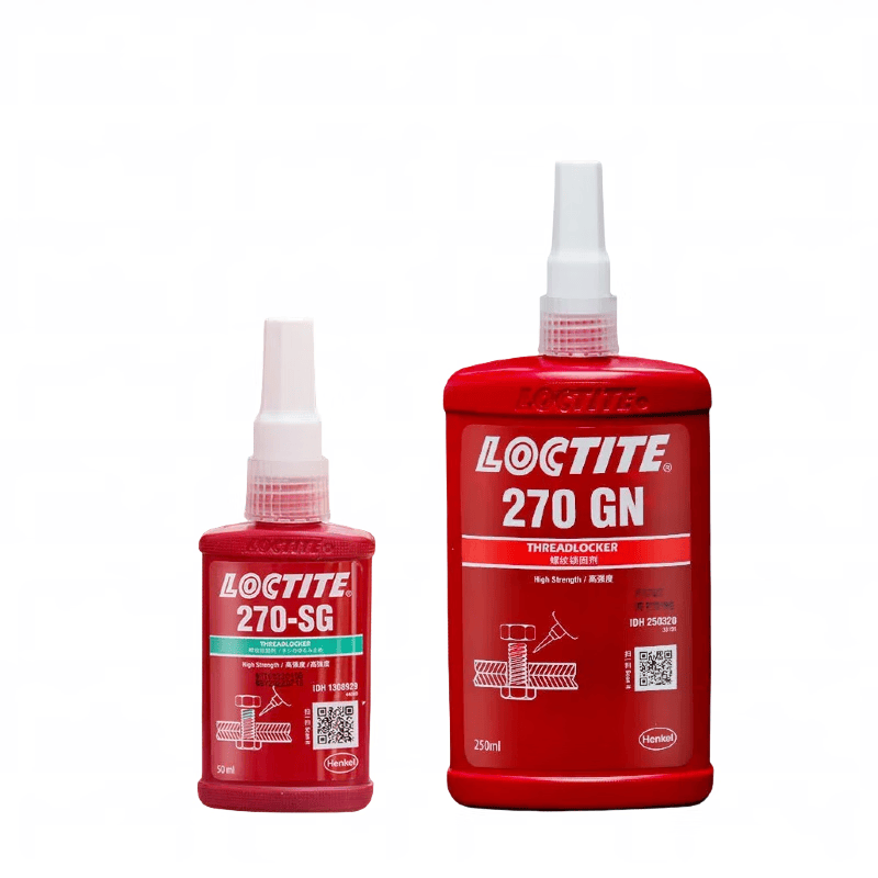 乐泰270SG胶水高强度螺丝胶270GN螺纹紧固防松胶耐高温厌氧胶 loctite-270SG-50ml