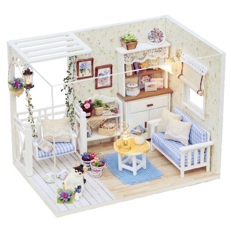 �Ҥ���DIYС��Сè�ռ��ֹ�����ľ�ʷ���ģ���ݴ����ѹ�����������Ů 57.9Ԫ