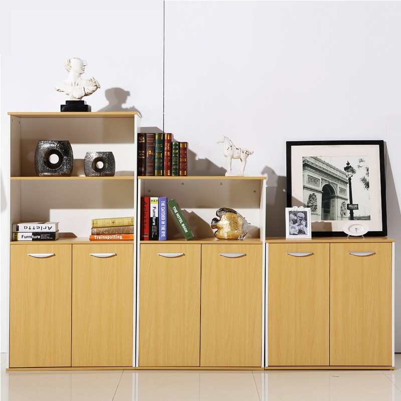 罗奥森办公家具 矮柜板式茶水文件资料整理柜自由组合储物高低柜104