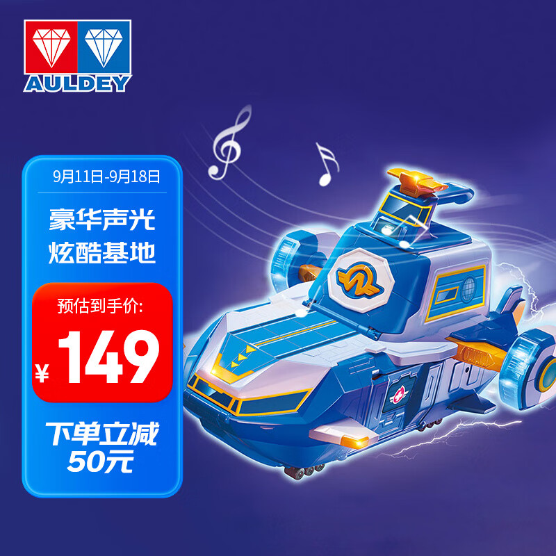 奥迪双钻（AULDEY）超级飞侠儿童玩具场景系列-超级基地声光豪华套装生日礼物740810属于什么档次？