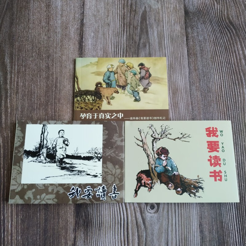 雷人版 我要读书 连环画小人书 50开小精 获奖作品 王绪阳 贲庆余 绘