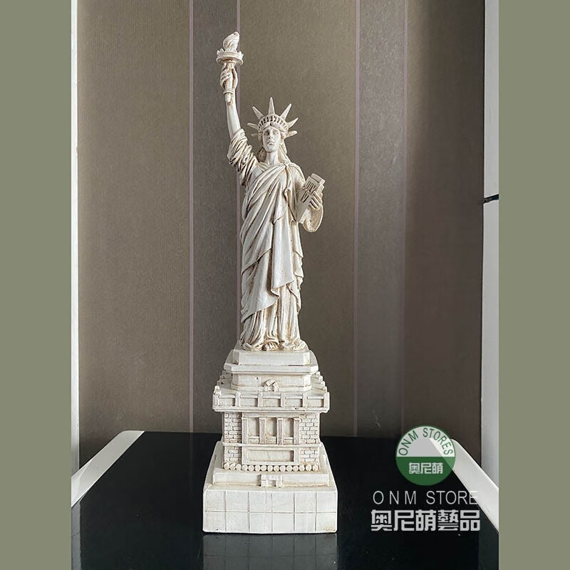 山头林村新款大尺寸美国纽约自由女神像雕像摆件生日圣诞礼物旅游纪念