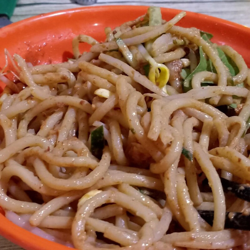 虎钢馋格拉条 安徽阜阳土特产格拉条圆面炸酱面阜阳格拉条子