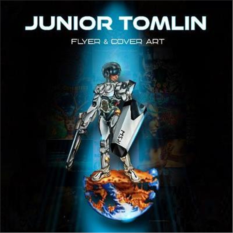 预订junior tomlin: flyer & cover art