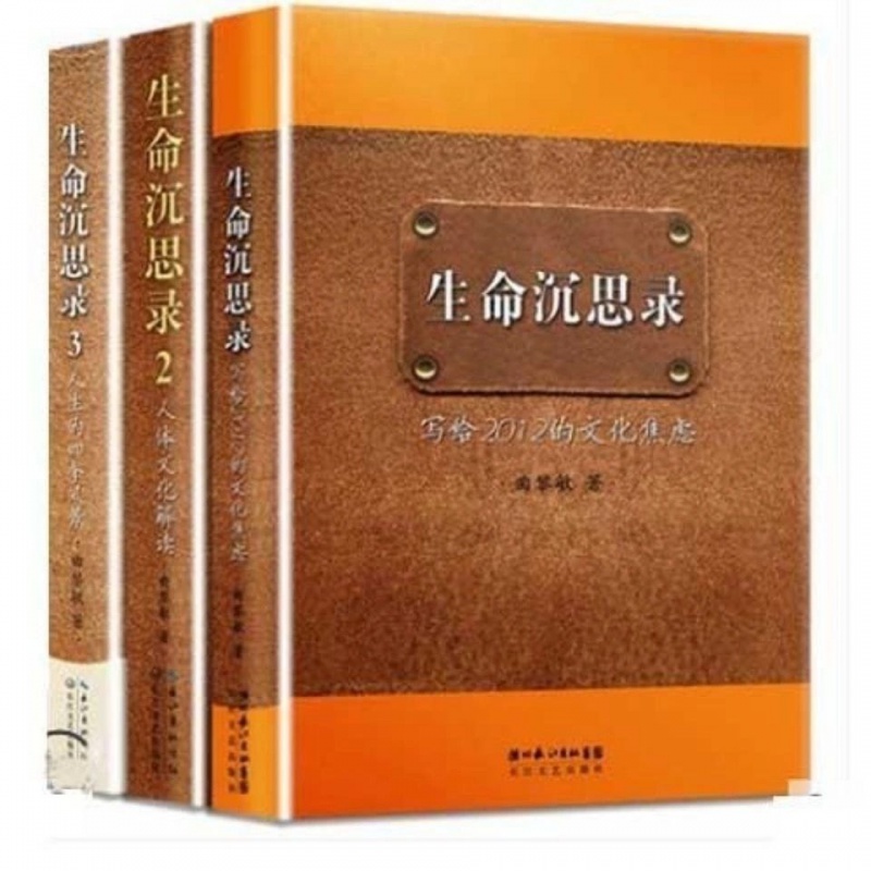 现货生命沉思录3册 从头到脚两册曲黎敏的书写给2012文化焦虑人体