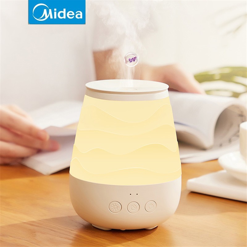 美的 midea 香薰机 小型家用室内空气清新剂usb创意香薰灯办公室桌面