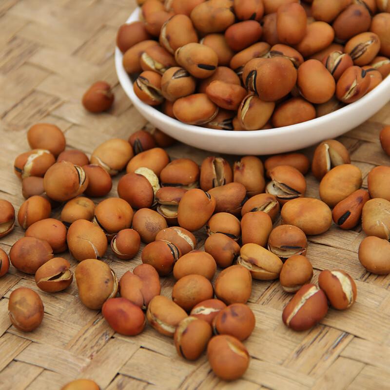 炒蚕豆 零食炒货 五香蚕炒胡豆豆250g 原味香脆可口 炒蚕豆250克(甜味