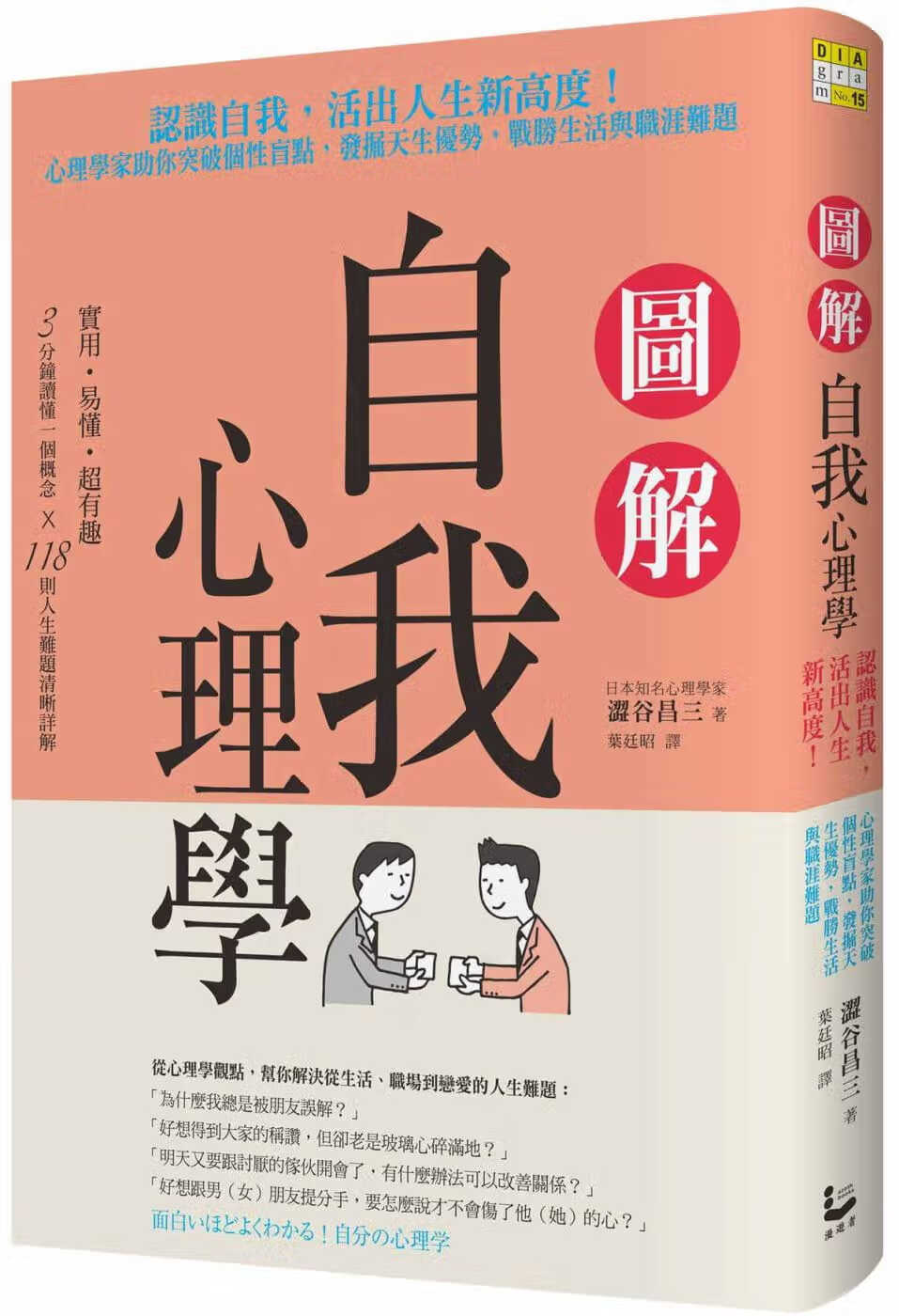 预售 原版进口书 涩谷昌三图解自我心理学：认识自我，活出人生新高度！心理学家助你突破个性盲点