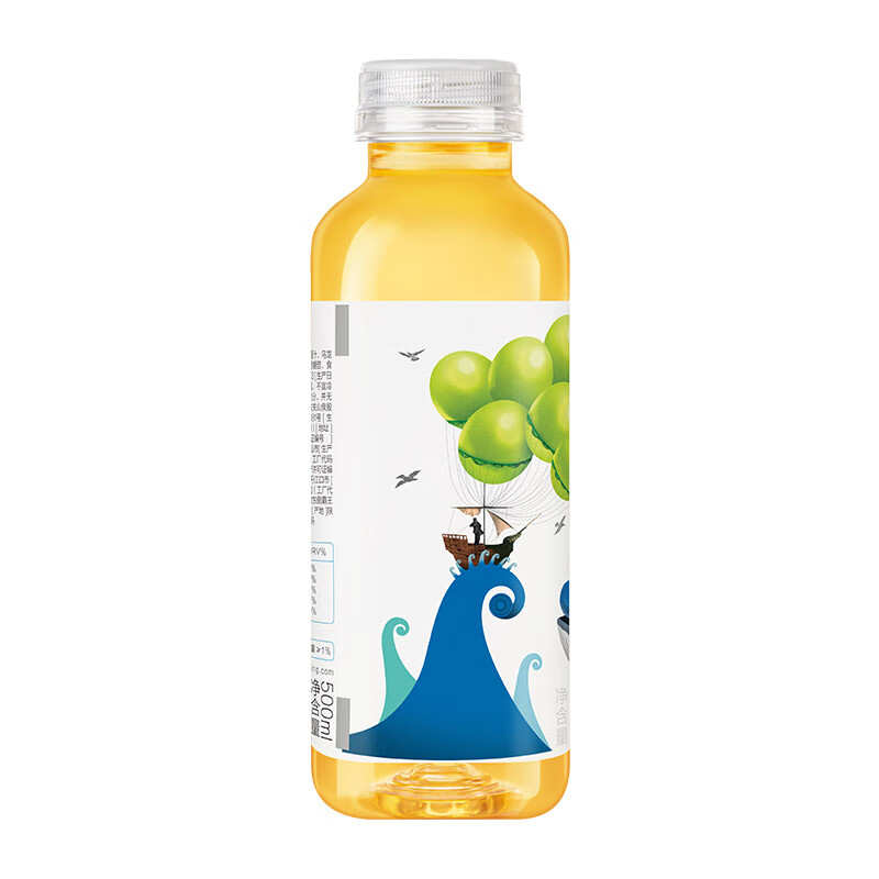 农夫山泉 茶π（茶派） 茶饮料 青提乌龙茶500ml*15瓶 整箱年货饮品