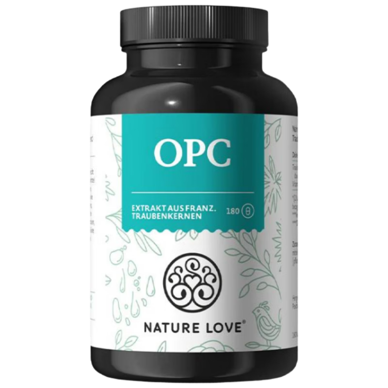 NATURE LOVE德国进口葡萄籽OPC低聚原青花素提亮肌肤胶原蛋白